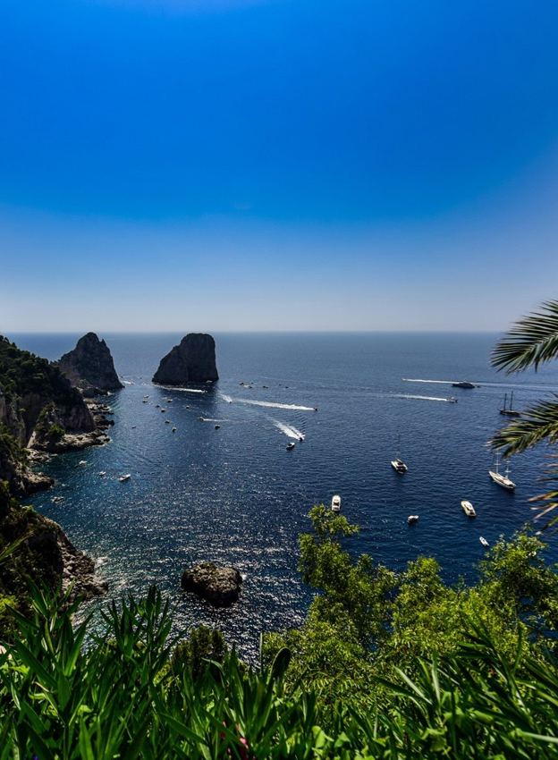 Italian coastline